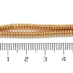Galvanisierte synthetische nichtmagnetische Hämatitperlenstränge&nbsp;G-H020-J01-03