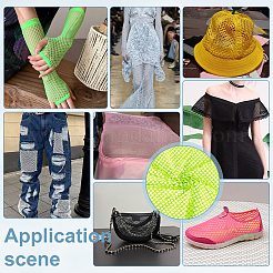 1м полиэфирной сетчатой ткани&nbsp;DIY-PH0033-78B