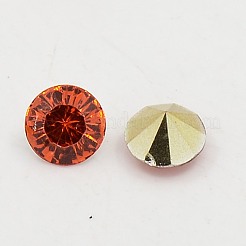 Strass en résine à pointe pointue de grade AAA&nbsp;CRES-R120-4.7mm-M