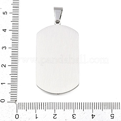 Подвески из нержавеющей стали 304 с темой Иисуса&nbsp;STAS-D387-01B-P