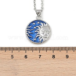 Латунные с эмалевыми подвесками ожерелья&nbsp;LS-NJEW-Z088-04P