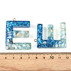 Подвески из прозрачной эпоксидной смолы&nbsp;CRES-YW0002-11E