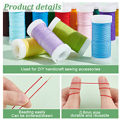 15 рулон 15-х цветного нейлонового китайского шнура для узелков&nbsp;OCOR-PH0001-88