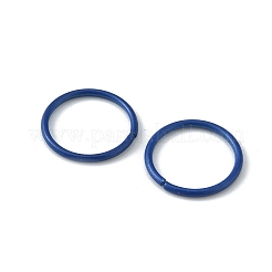 100 Stück offene Biegeringe aus Zinklegierung mit Einbrennlackierung&nbsp;FIND-WH0032-85B-13