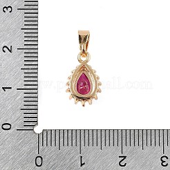 Латунные микро проложить кубического циркония подвески&nbsp;KK-E795-17KCG