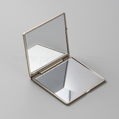 Квадратный с розовыми пластиковыми складными зеркалами&nbsp;FIND-WH0152-385C