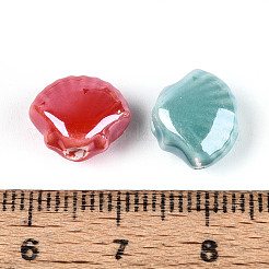 Фарфоровые бусины ручной работы&nbsp;PORC-Q002-01A-01M