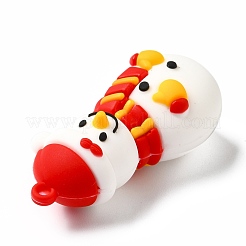 Gros pendentifs en plastique pvc de noël&nbsp;KY-C009-23