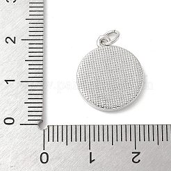 Подвески из латуни с натуральными белыми ракушками&nbsp;KK-S522-13P