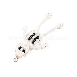 Colgantes de cuentas de vidrio Toho para Halloween&nbsp;PALLOY-MZ01386-01