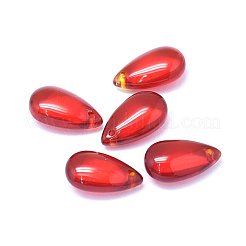 Прозрачные стеклянные амулеты&nbsp;GLAA-H016-11K-2