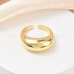 Offene Manschettenringe aus Messing&nbsp;RJEW-C170-03G