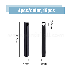 16 шт. подвески из нержавеющей стали 201 двух цветов&nbsp;STAS-DC0015-98