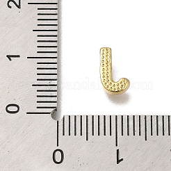 Placcatura a cremagliera in ottone micro pavé di perle di zirconi trasparenti&nbsp;KK-G500-30G-J