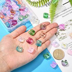 100шт прозрачные нормальные стеклянные бусины&nbsp;GLAA-CJ0001-80