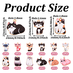 Подвески из сплава с принтом в 24 стилях&nbsp;FIND-TA0003-44