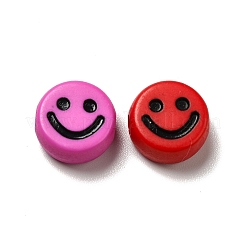 Непрозрачные акриловые бусины&nbsp;MACR-E012-01-M03