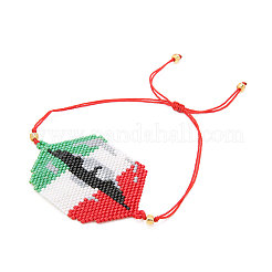 Браслет из стеклянных бусин&nbsp;BJEW-A121-14A