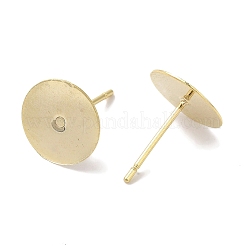 Ricerca di orecchini a bottone in ottone&nbsp;KK-K383-05B-G