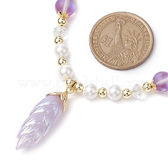 Ожерелья из бисера из стекла&nbsp;NJEW-JN04976