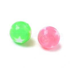 Непрозрачные акриловые бусины&nbsp;OACR-D309-01A