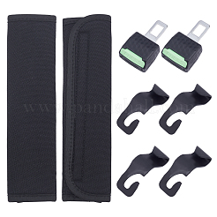 8 шт. 3-х стильная заглушка для ремня безопасности автомобиля из АБС-пластика&nbsp;AJEW-FH0001-84