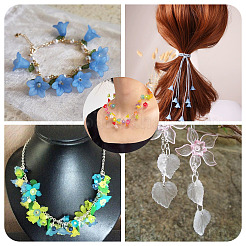440pcs 12 styles pendentifs acryliques transparents&nbsp;TACR-TA0001-85