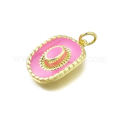 Pendentifs d'émail en laiton &nbsp;X-KK-K400-20G-02