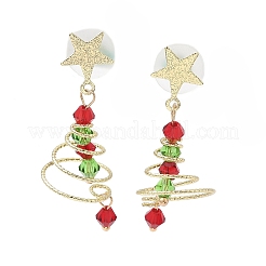 Сплав болтающиеся серьги стержня&nbsp;LS-EJEW-H173-03G