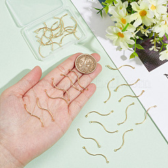 30 шт. латунные соединительные подвески&nbsp;KK-GO0001-27