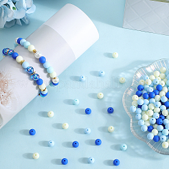 500шт прорезиненные силиконовые акриловые бусины с имитацией силикона&nbsp;OACR-SP0001-33D