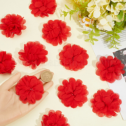 12 fiore di chiffon 3d&nbsp;DIY-GF0012-47A