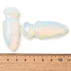 Синтетический опалито дисплей резной меч модель орнамент&nbsp;DJEW-C019-02E