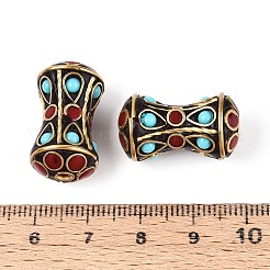 Индонезийские бусины ручной работы&nbsp;IPDL-N004-08B-C