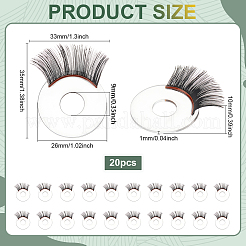 20шт акриловые глаза для поделок&nbsp;FIND-PH0026-65B