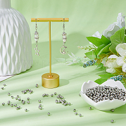 Круглые бусины из нержавеющей стали 304 с прострочкой&nbsp;STAS-DC0015-81A