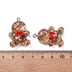 Подвески из смолы на рождественскую тематику&nbsp;RESI-R450-01C