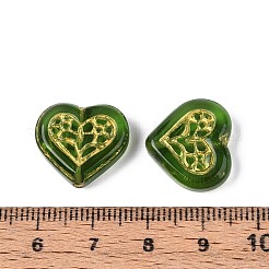 Стеклянные бусины&nbsp;LAMP-N035-03G