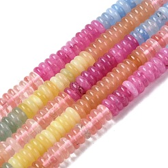 Нити бусин из вишневого кварцевого стекла&nbsp;G-H333-02C