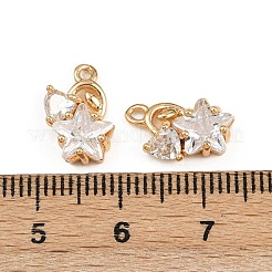 Латунные микро проложить кубического циркония подвески&nbsp;KK-C115-14G