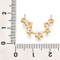 Латунные микро проложить кубического циркония подвески&nbsp;KK-N261-120I-G