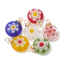 Manuelle Bunte Malerei Anhänger & Charms&nbsp;PALLOY-JF05245