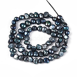 Нити из натурального культивированного пресноводного жемчуга&nbsp;PEAR-P002-54A