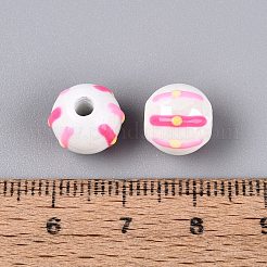 Porcelaine à la main des perles en céramique&nbsp;PORC-Q005-03L