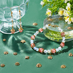 360 шт. 15 колпачка из сплава тибетского стиля&nbsp;FIND-PH0018-49