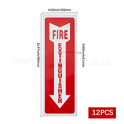 Водонепроницаемые наклейки на огнетушитель&nbsp;DIY-WH20049-20