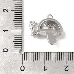 Pendentifs en laiton zircon cubique transparent&nbsp;KK-Z073-20P