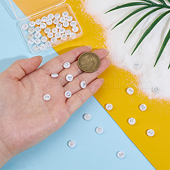 Бусины из натуральных пресноводных ракушек&nbsp;SHEL-PH0001-70B