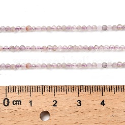 Природный аметист нитей бисера&nbsp;LS-G-RM2025-29-2mm