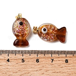 Pendenti in vetro soffiato dicroico fatti a mano&nbsp;X1-DICH-G001-01G-02